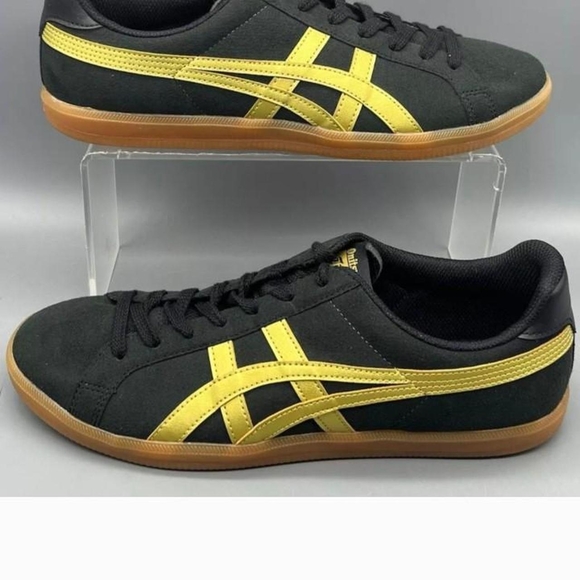 Onitsuka Tiger by Asics Men's Black and Yellow Sneakers - Picture 5 of 7